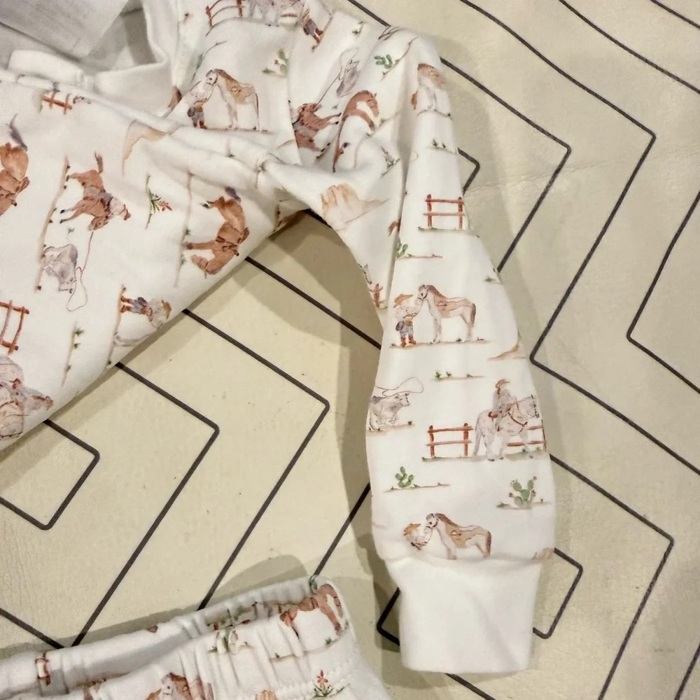 Ruth and Ralph Rodeo Pajama Set - Picture 9 of 12